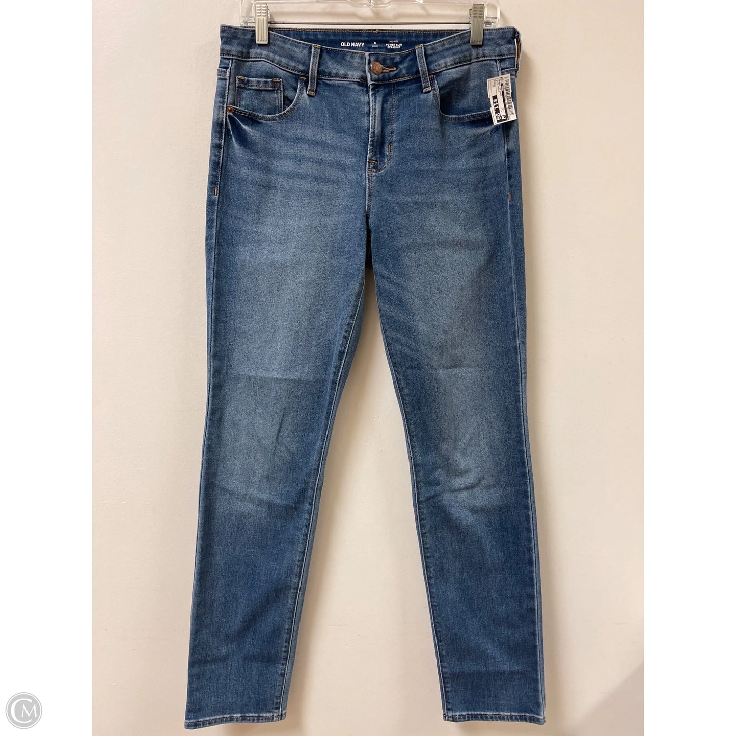 Jeans Skinny By Old Navy In Blue Denim, Size: 8