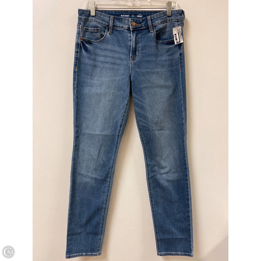 Jeans Skinny By Old Navy In Blue Denim, Size: 8