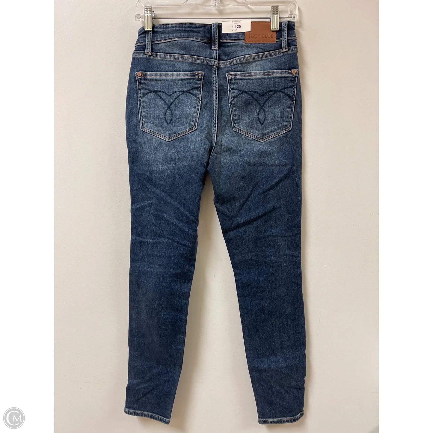 Jeans Skinny By Judy Blue In Blue Denim, Size: 2