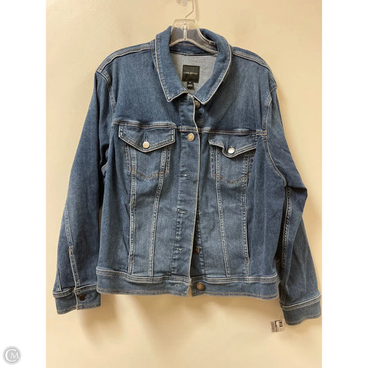 Jacket Denim By Lane Bryant In Blue Denim, Size: 1x