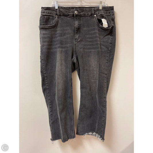 Jeans Skinny By Bloomchic In Black, Size: 20