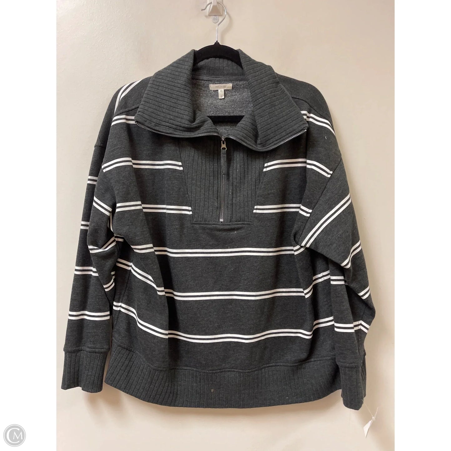 Sweater By Maurices In Grey, Size: L