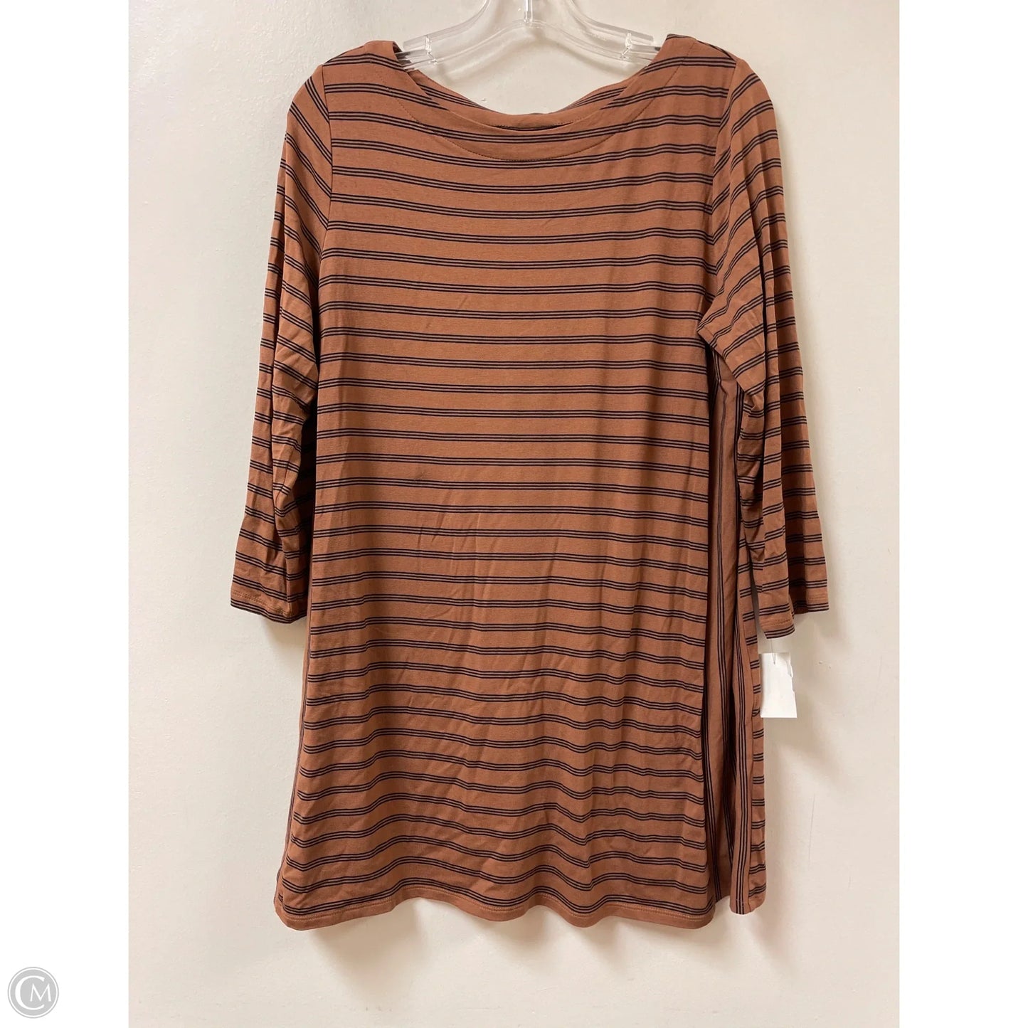 Tunic Long Sleeve By J. Jill In Brown, Size: M