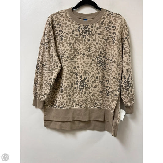 Sweater By Old Navy In Animal Print, Size: S