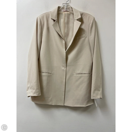 Blazer By Kirundo In Cream, Size: M