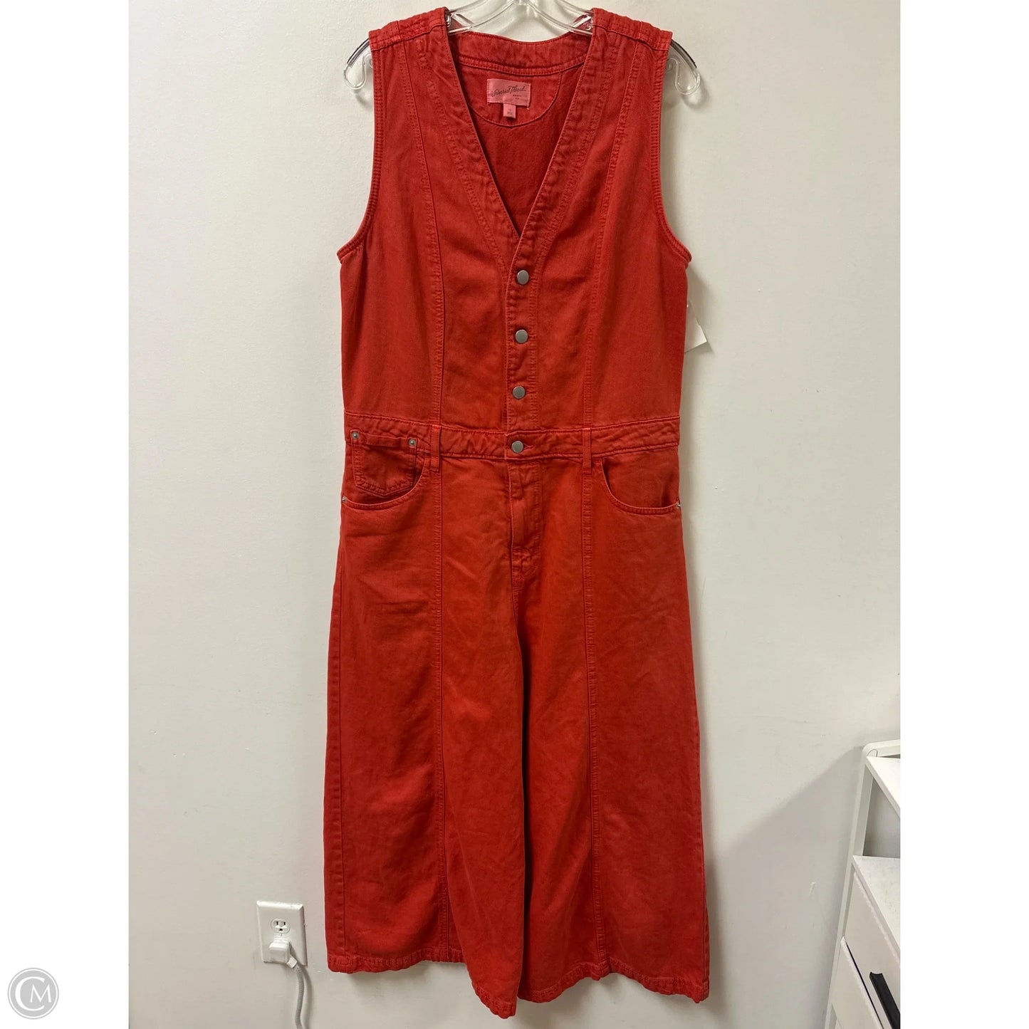Jumpsuit By Universal Thread In Red, Size: L