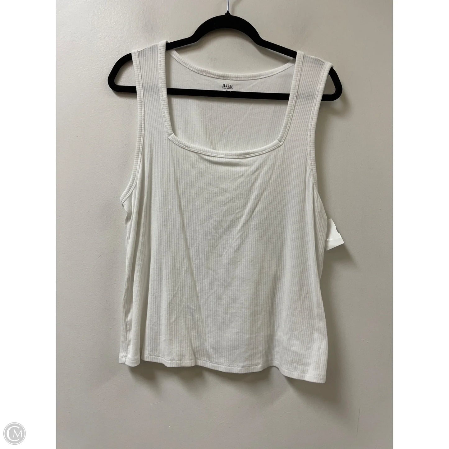 Tank Top By Ana In White, Size: Xl