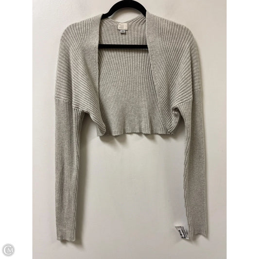 Sweater Cardigan By A New Day In Grey, Size: L