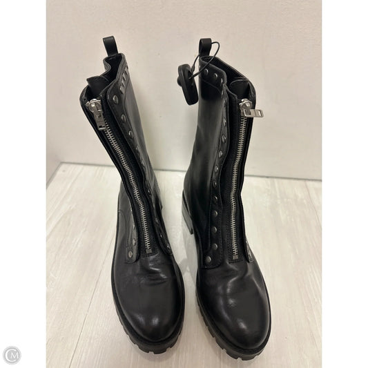 Boots Designer By Coach In Black, Size: 8