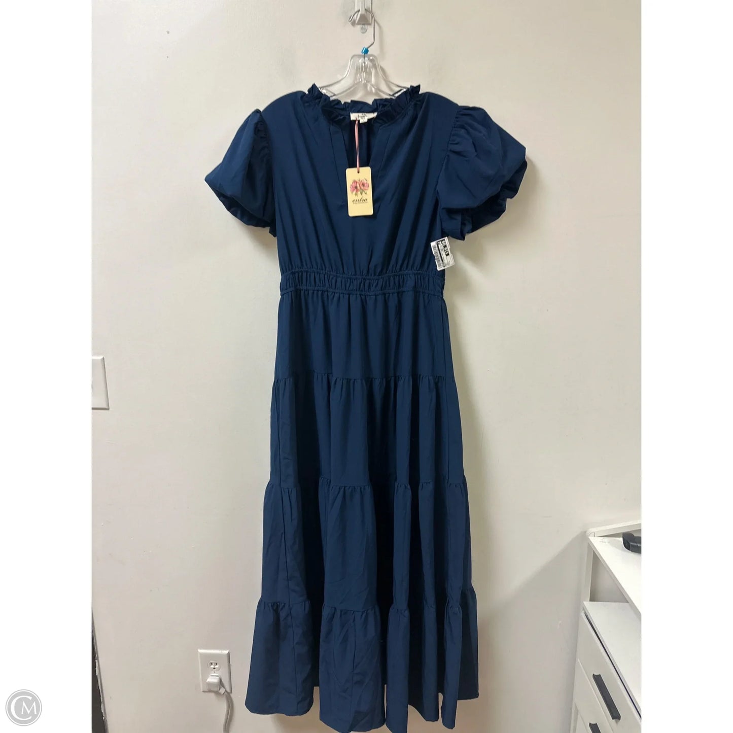 Dress Casual Maxi By Entro In Navy, Size: L