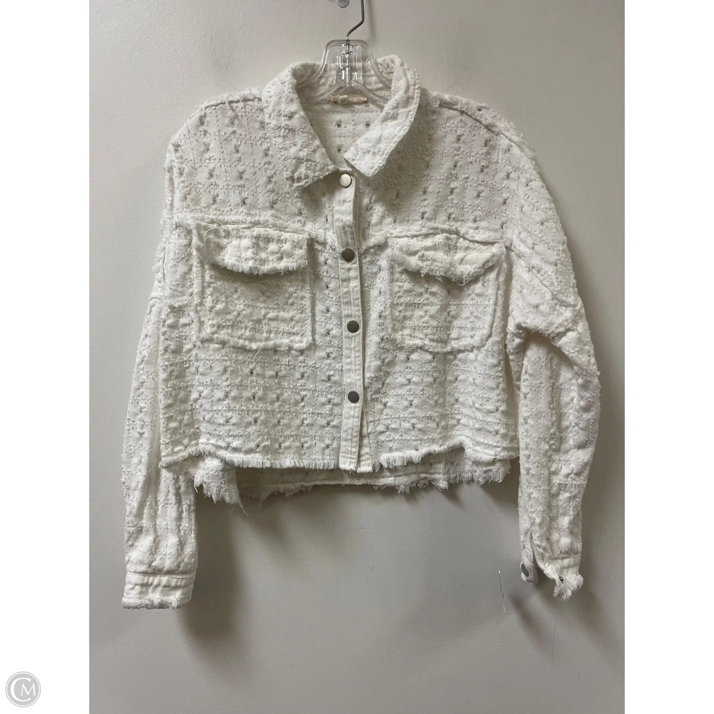 Blazer By Le Lis In White, Size: S