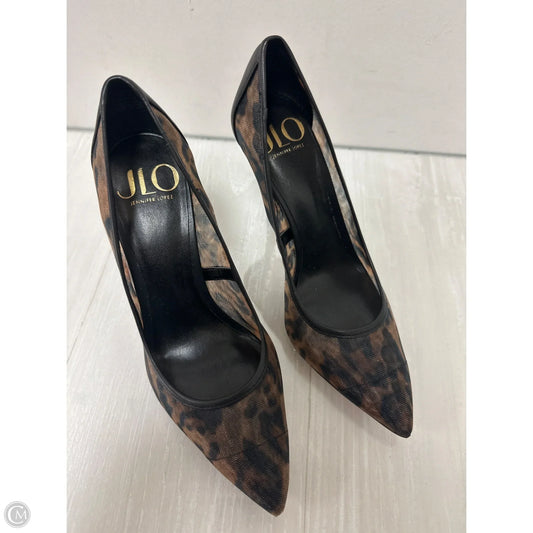 Shoes Heels Stiletto By Jennifer Lopez In Animal Print, Size: 7
