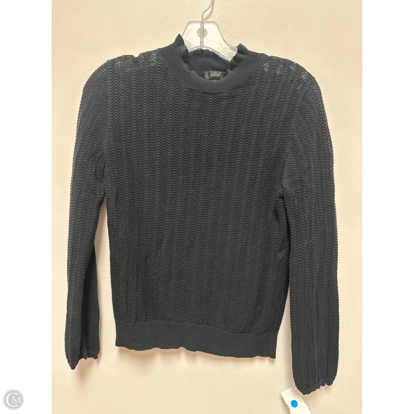 Top Short Sleeve By J. Crew In Black, Size: S