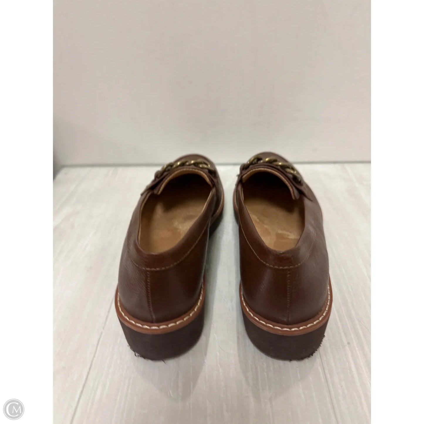 Shoes Heels Wedge By Naturalizer In Brown, Size: 8