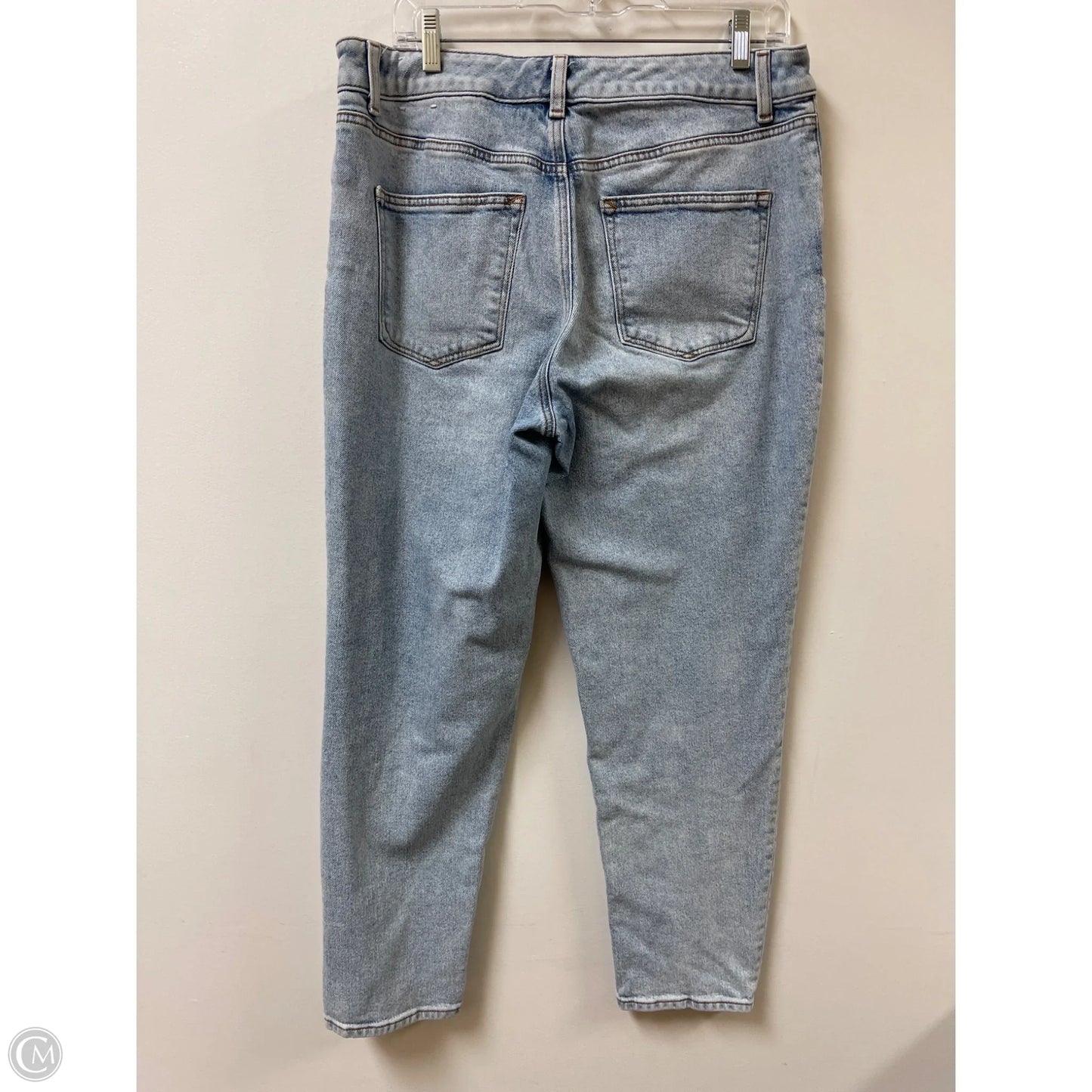 Jeans Straight By Talbots In Blue Denim, Size: 10