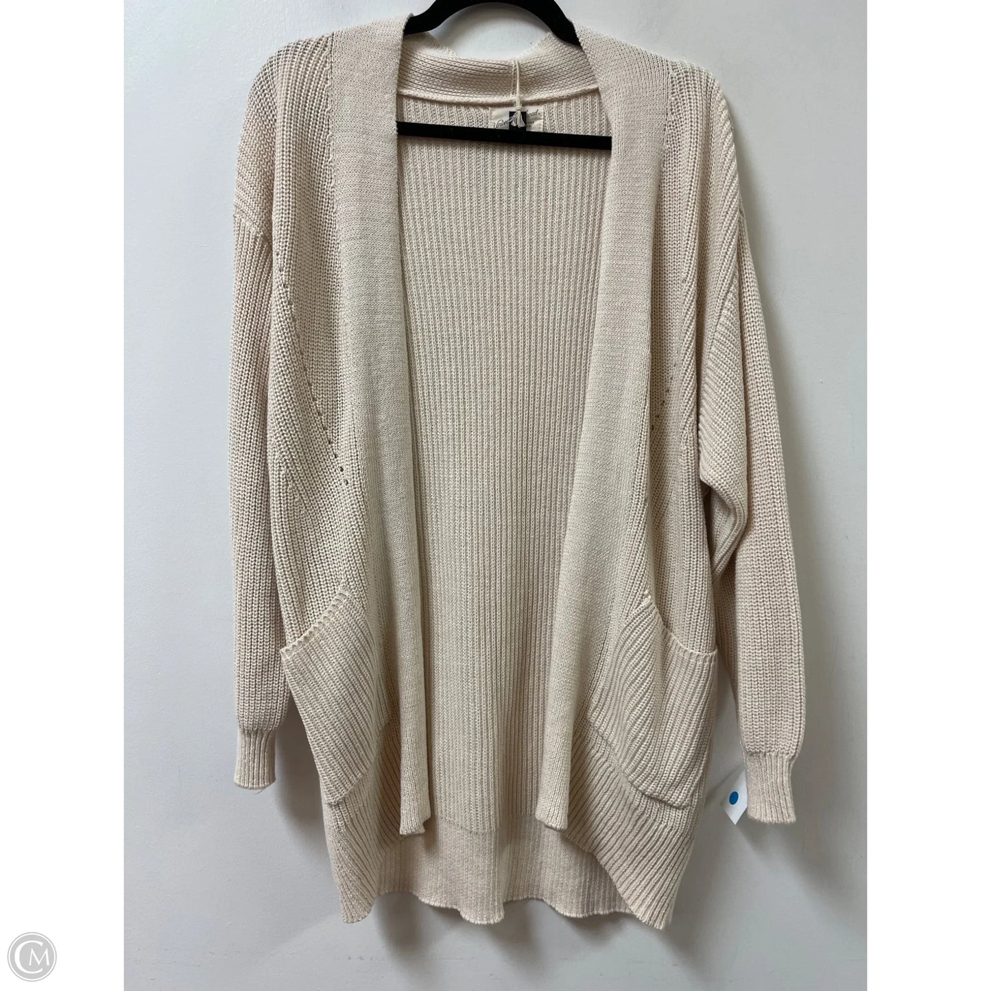 Sweater Cardigan By Universal Thread In Cream, Size: Xs