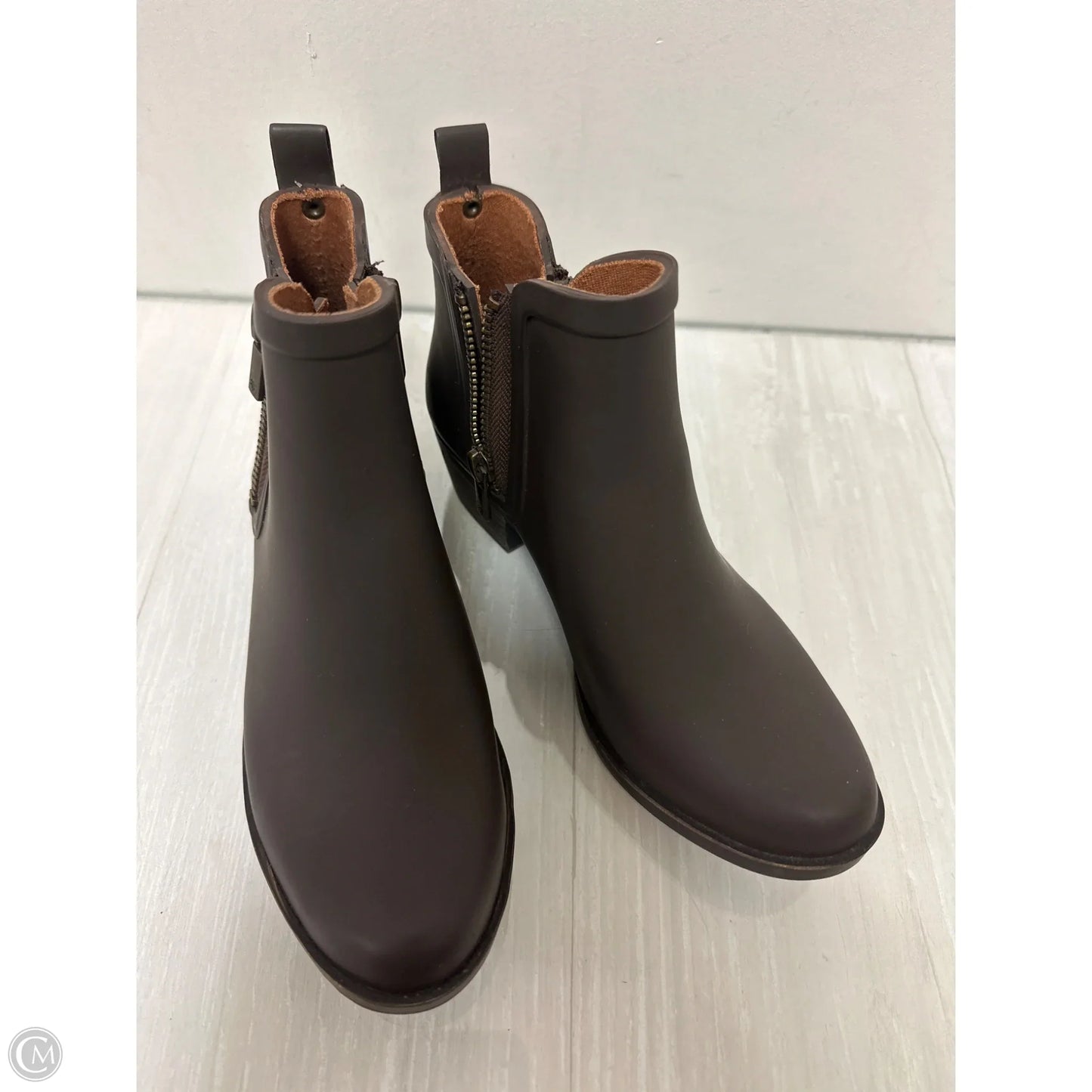 Boots Rain By Lucky Brand In Brown, Size: 5