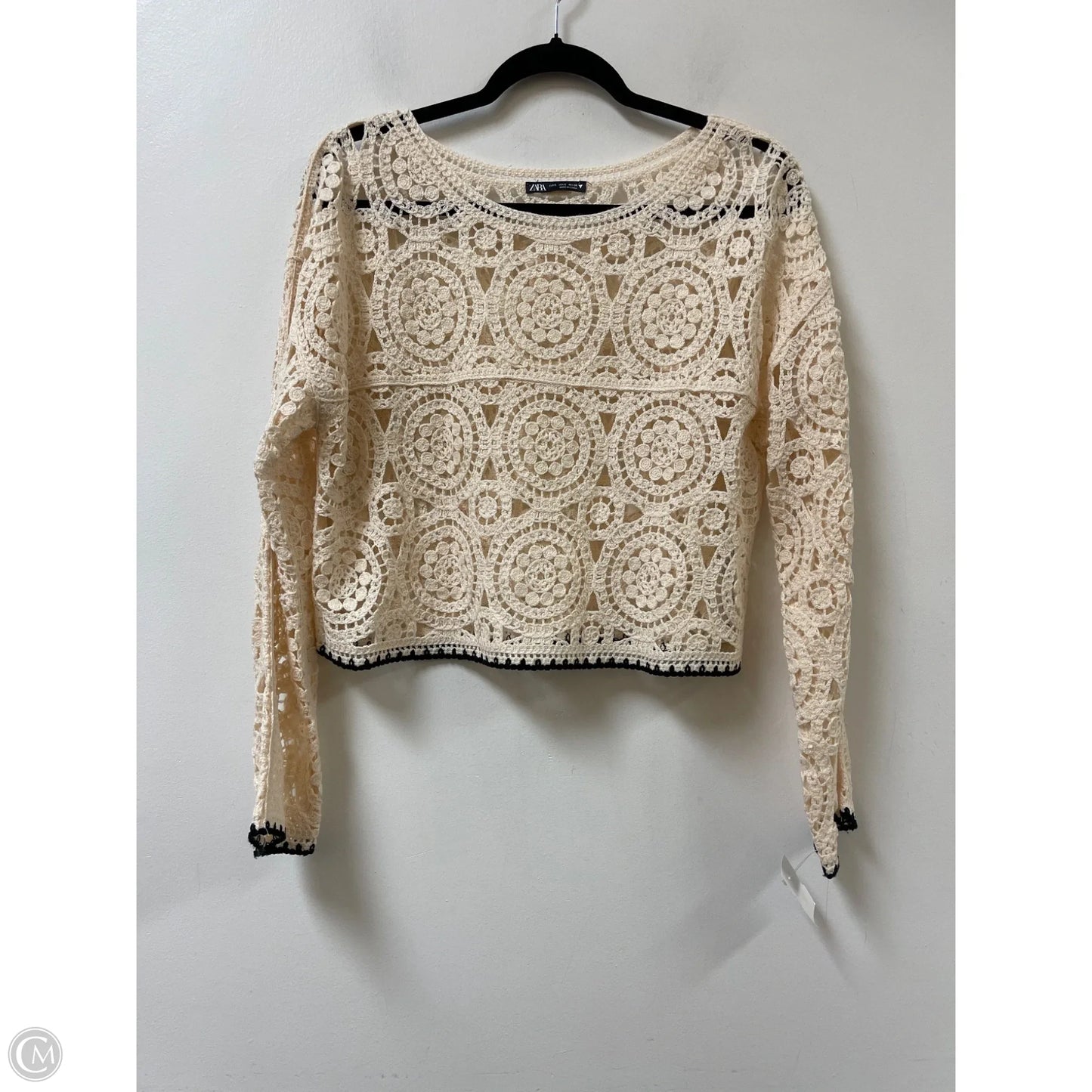 Sweater By Zara In Cream, Size: S