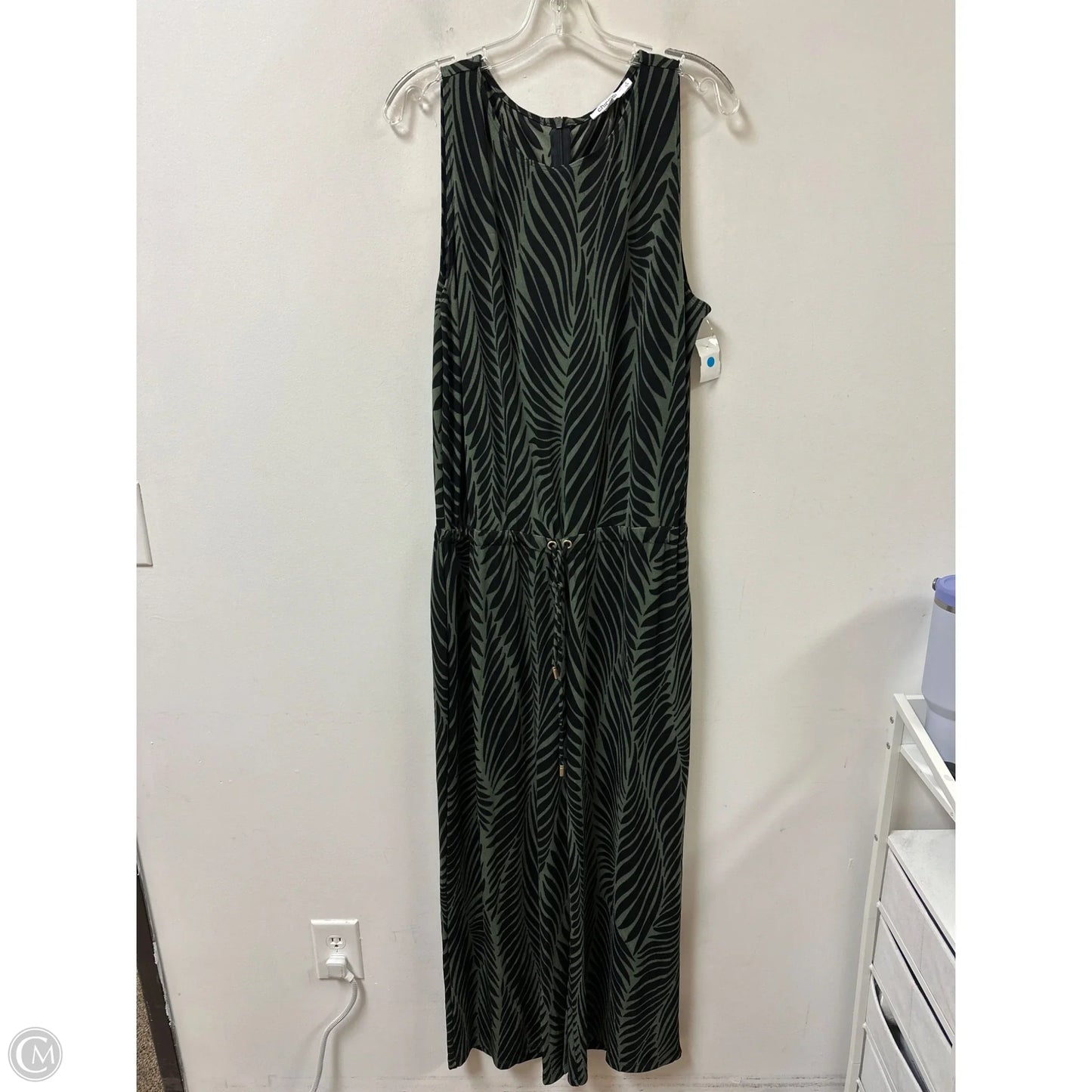 Jumpsuit By Chicos In Green, Size: L