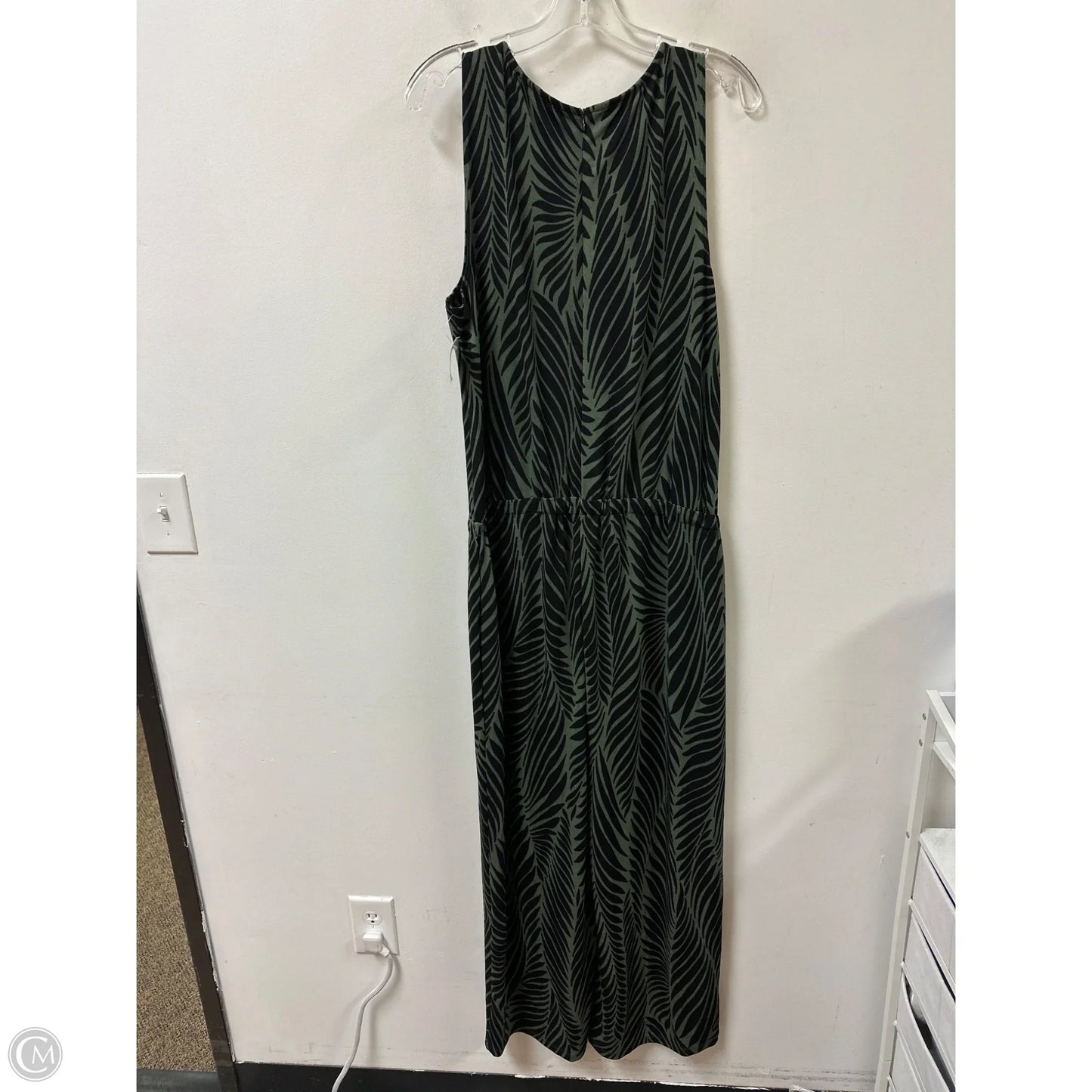 Jumpsuit By Chicos In Green, Size: L