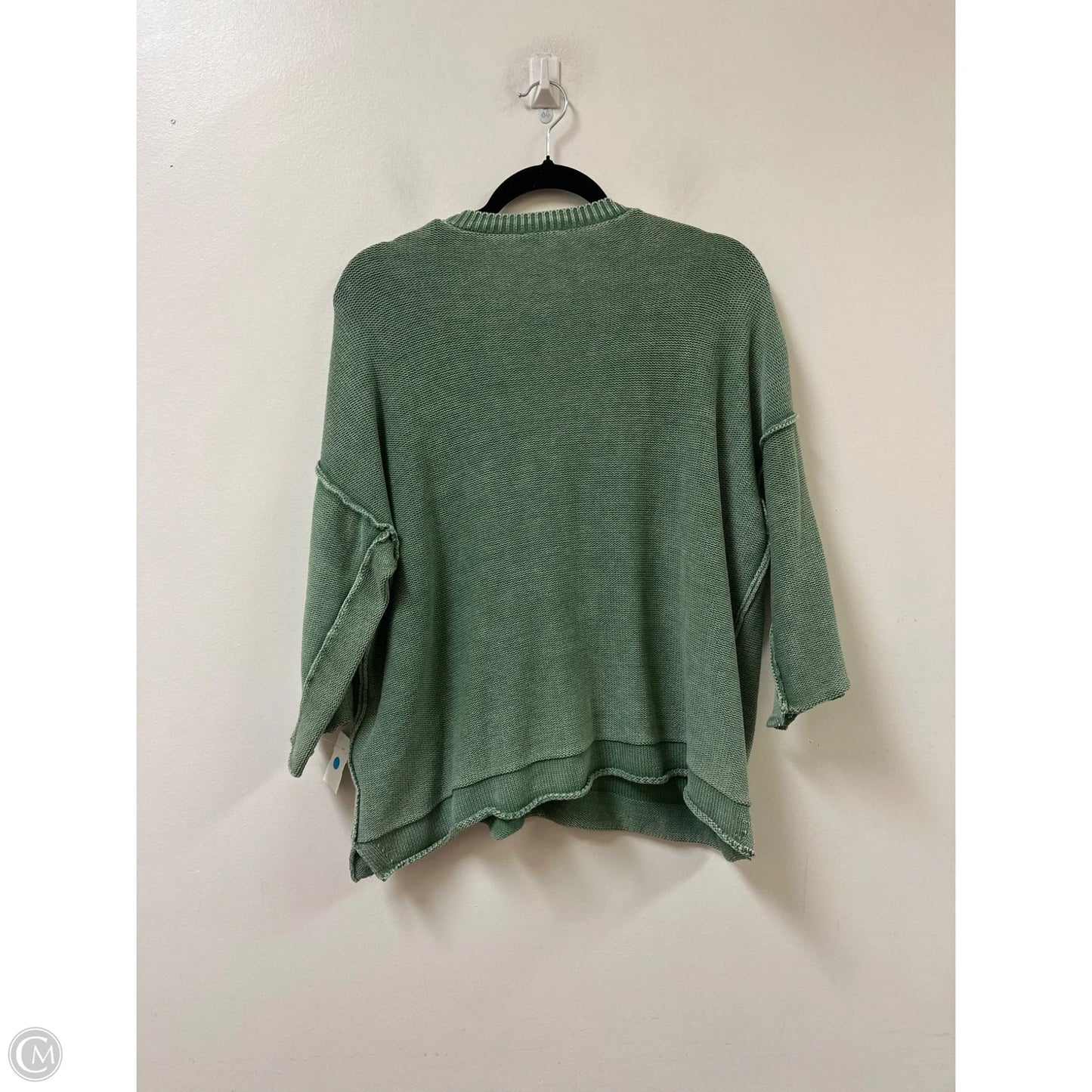 Sweater By Easel In Green, Size: M