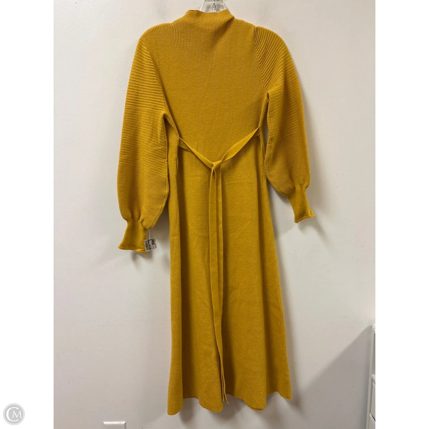 Dress Casual Maxi By Clothes Mentor In Yellow, Size: L