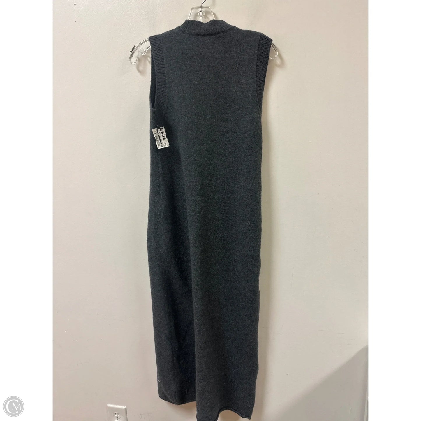 Dress Casual Maxi By Zara In Grey, Size: S