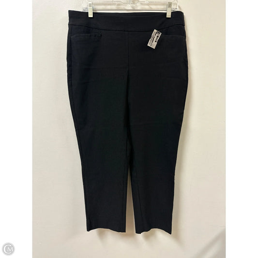 Pants Leggings By Chicos In Black, Size: 12