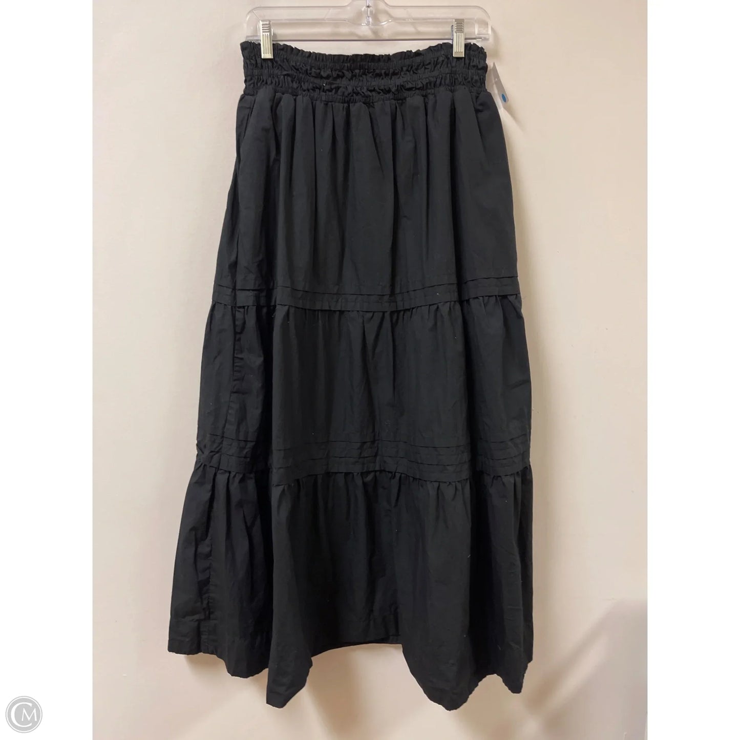 Skirt Maxi By Quince In Black, Size: M