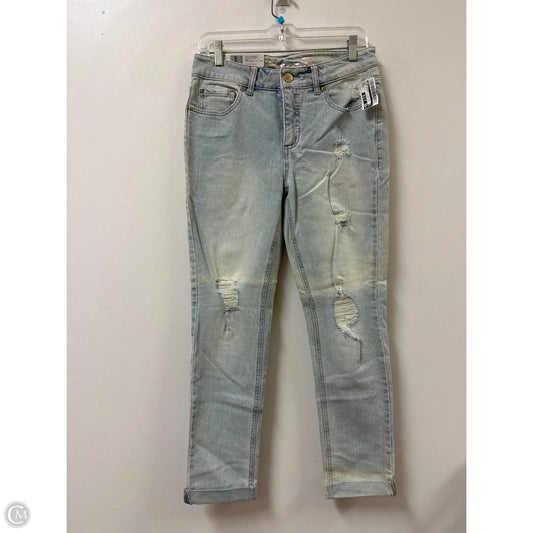 Jeans Skinny By Seven 7 In Blue Denim, Size: 4