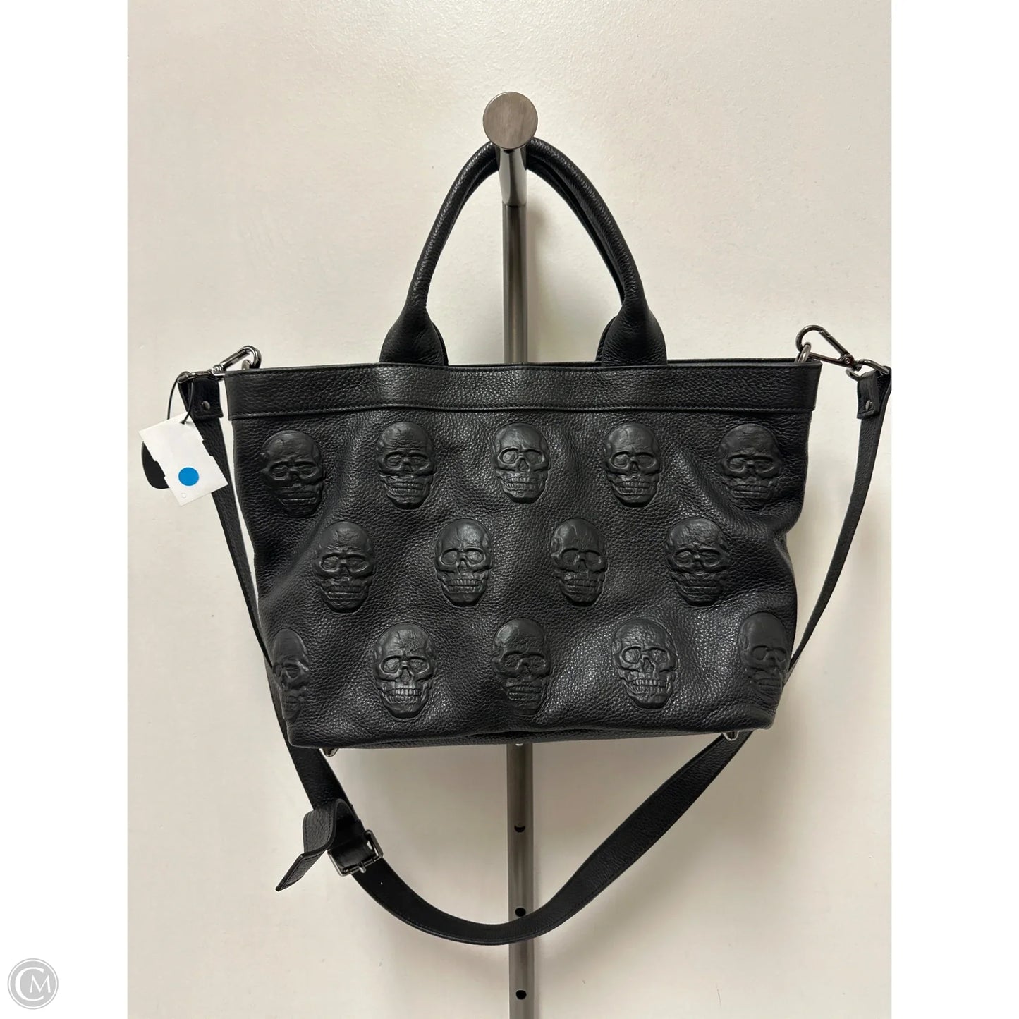 Handbag Leather By Cma, Size: Medium