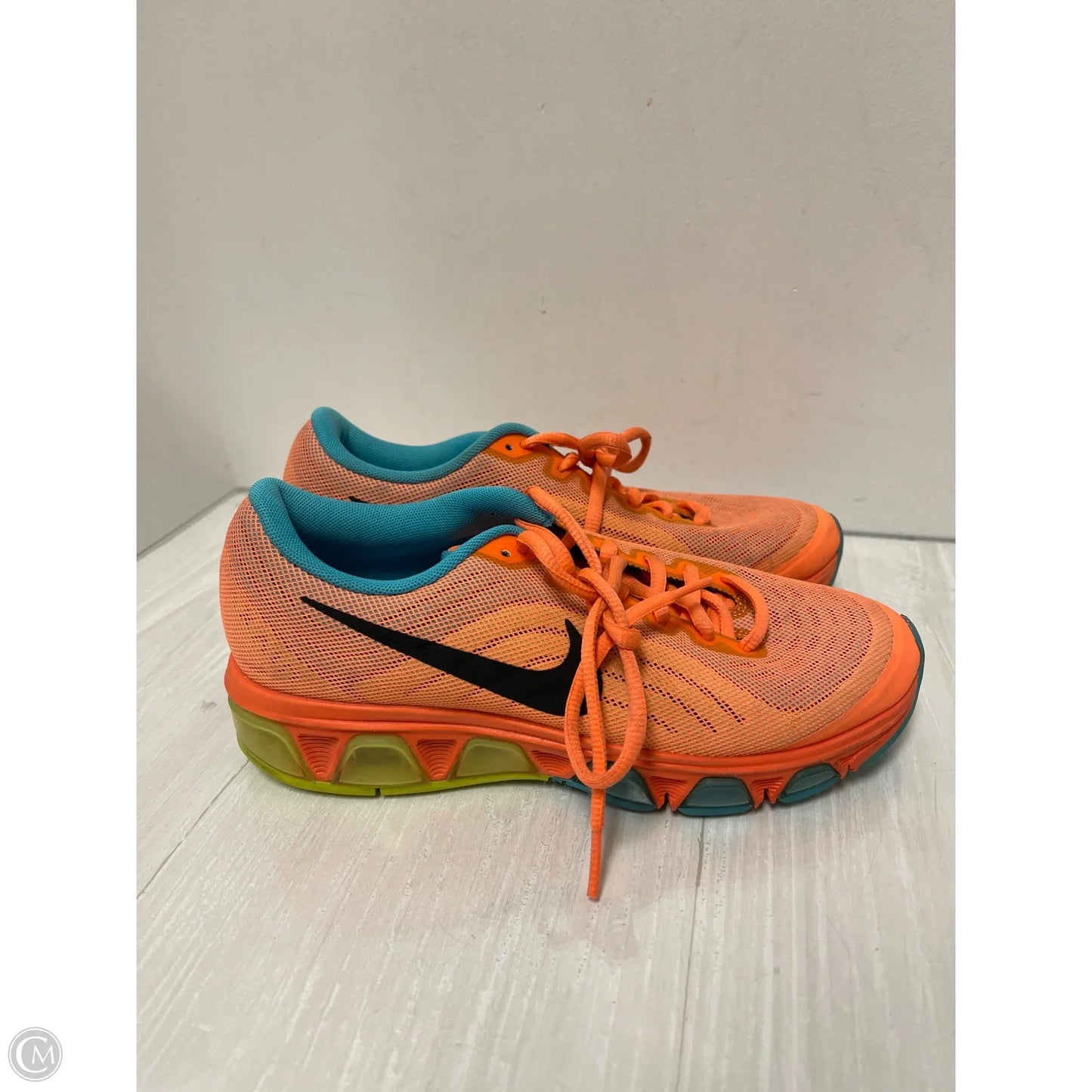 Shoes Athletic By Nike In Orange, Size: 7