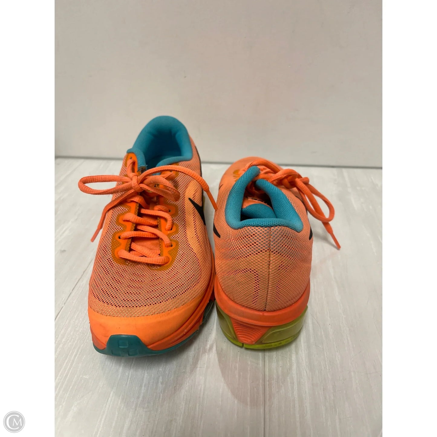 Shoes Athletic By Nike In Orange, Size: 7
