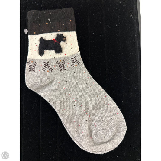 Socks By Clothes Mentor In Grey, Size: 0