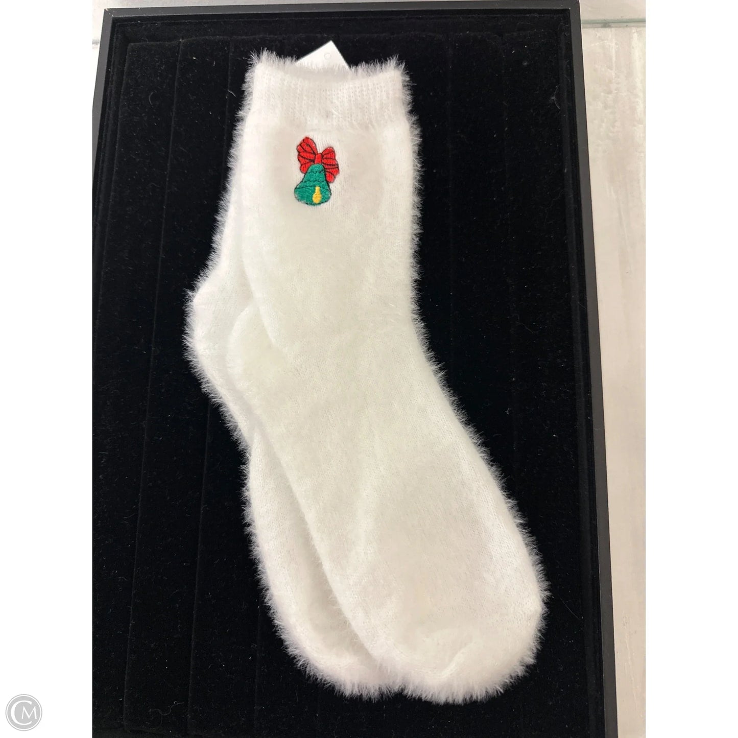 Socks By Clothes Mentor In White, Size: 0