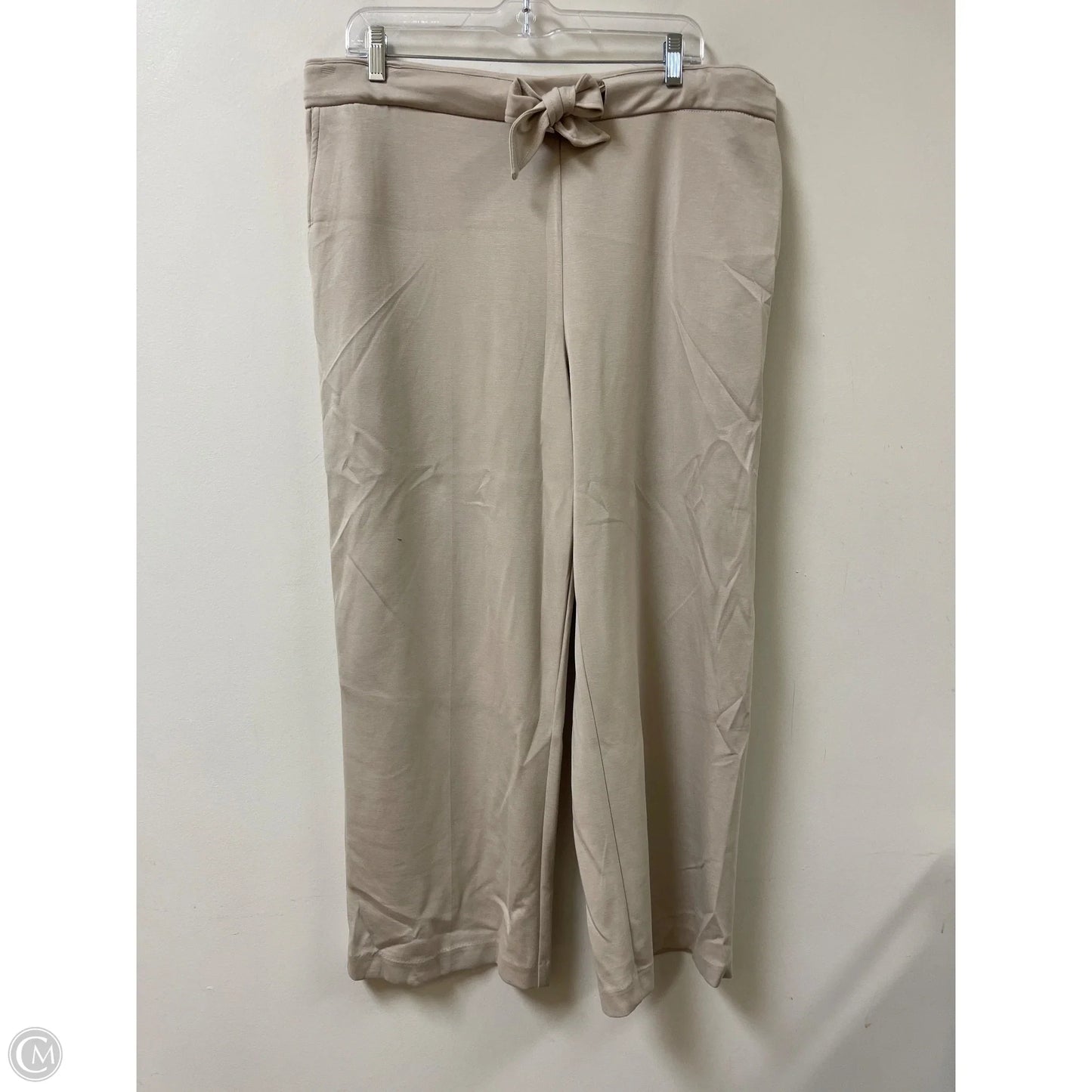 Pants Lounge By Nicole By Nicole Miller In Floral Print, Size: Xl