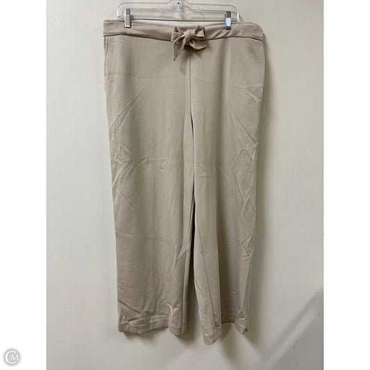 Pants Lounge By Nicole By Nicole Miller In Floral Print, Size: Xl