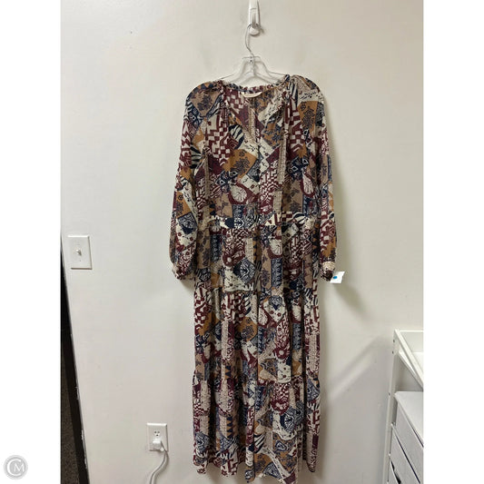 Dress Casual Maxi By Soft Surroundings In Multi-colored, Size: Xl