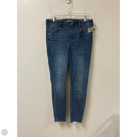 Jeans Skinny By Liverpool In Blue Denim, Size: 8