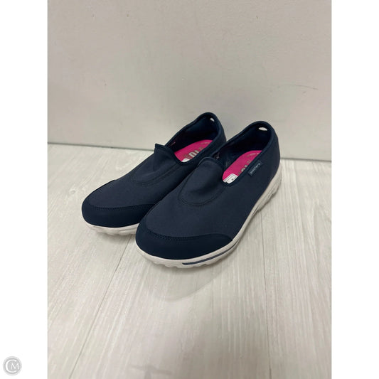 Shoes Athletic By Skechers In Navy, Size: 10