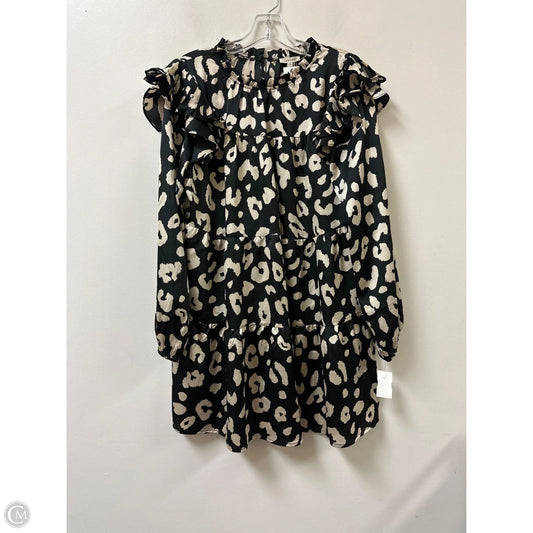 Dress Casual Short By Jodifl In Black & Cream, Size: M
