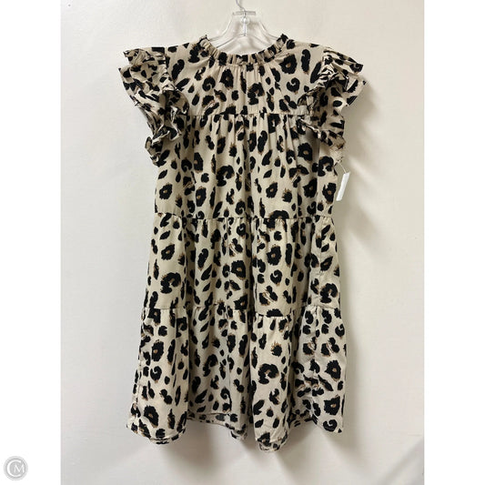 Dress Casual Short By Jodifl In Animal Print, Size: M