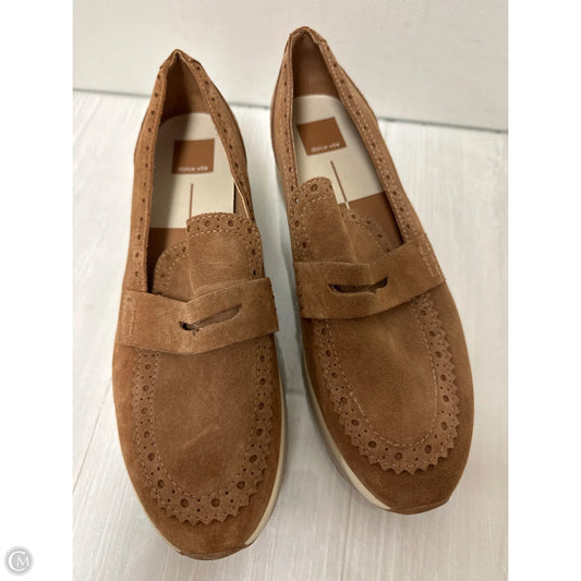 Shoes Heels Platform By Dolce Vita In Brown, Size: 11