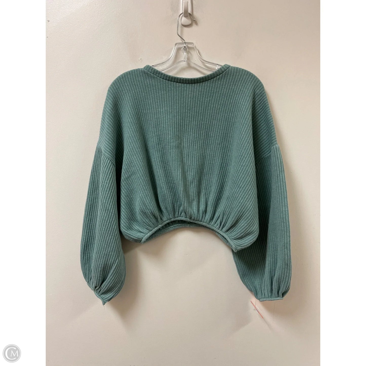 Sweater By Zara In Green, Size: S