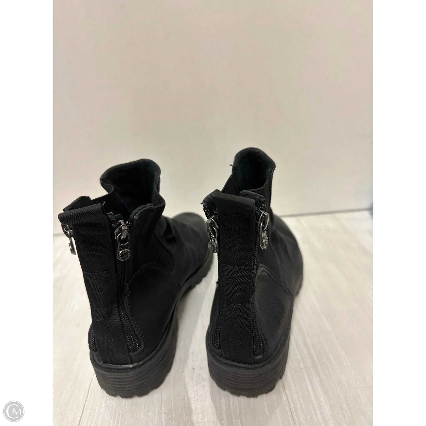 Boots Ankle Heels By Blowfish In Black, Size: 9.5