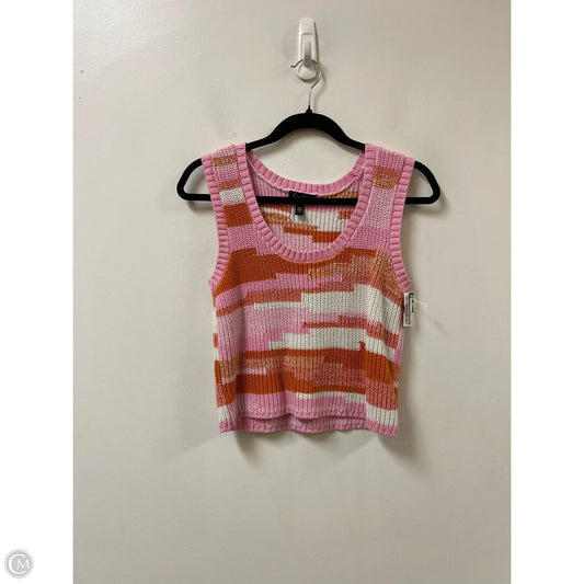 Top Sleeveless By Jessica Simpson In Pink, Size: S