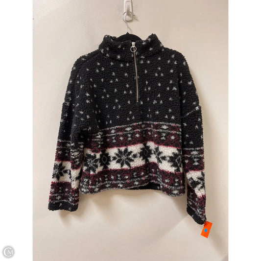 Sweater By Love Tree In Black, Size: L