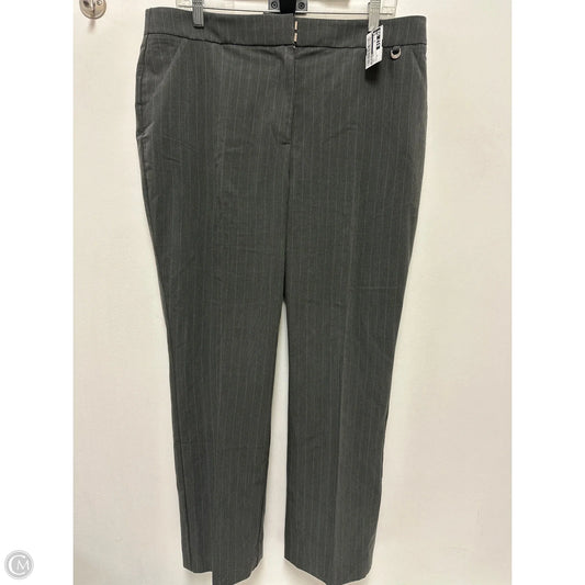 Pants Dress By Rafaella In Grey, Size: 14