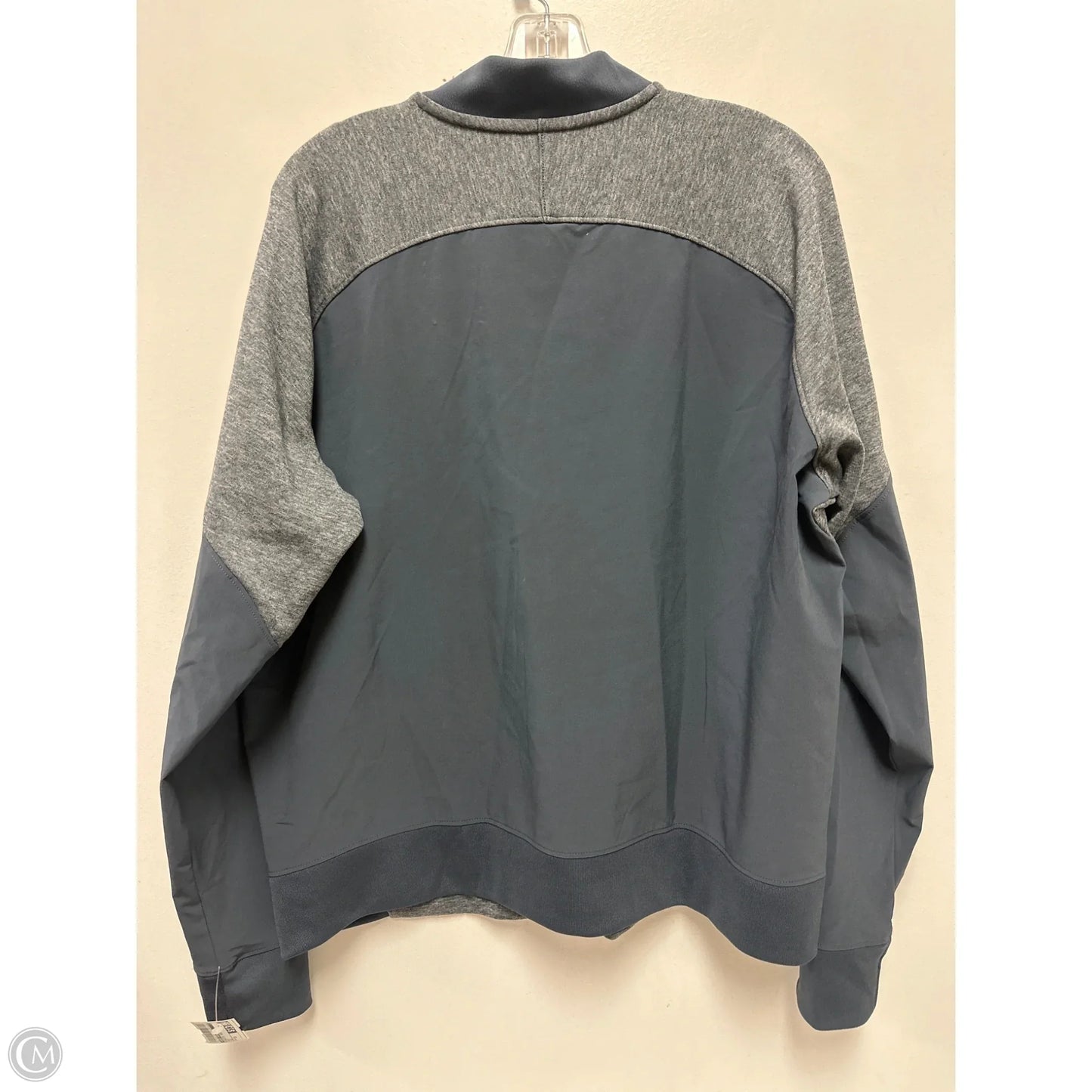 Athletic Jacket By Under Armour In Grey, Size: 2x