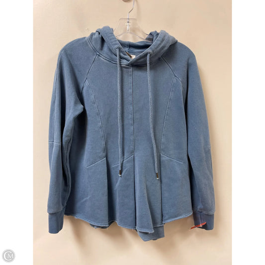 Sweatshirt Hoodie By Pilcro In Blue, Size: S